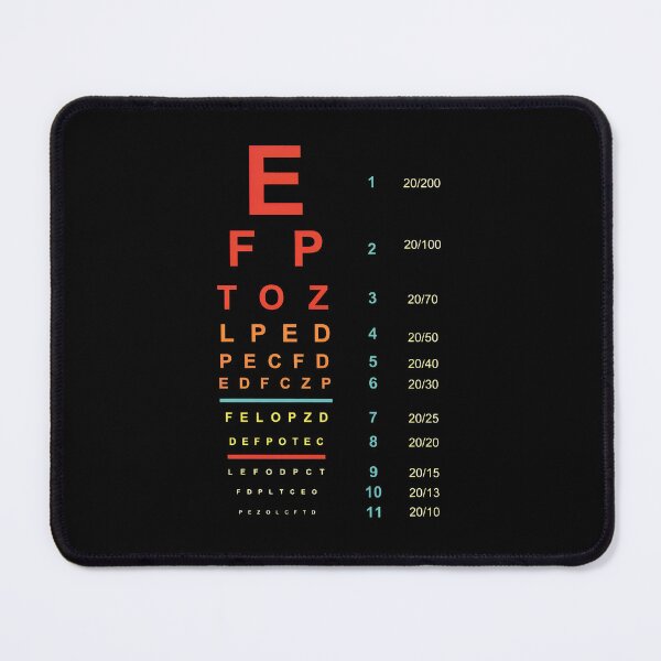 Item preview, Eye Chart Design designed and sold by hogonmdgraben.