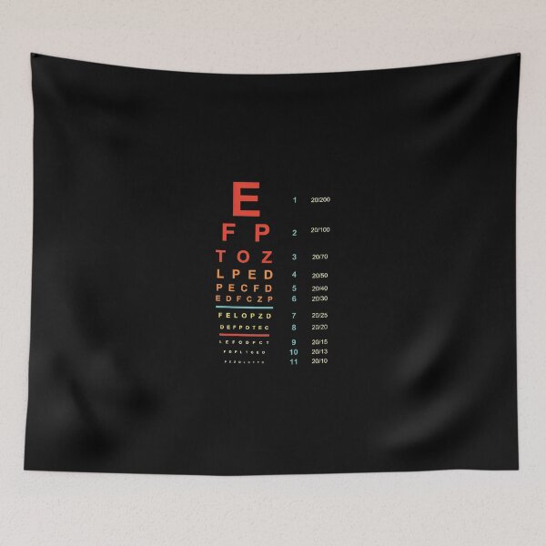 Item preview, Eye Chart Design designed and sold by hogonmdgraben.