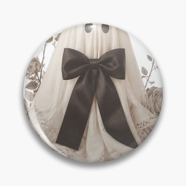 Item preview, Pink Rose Skull with Black Bow - Coquette Gothic Halloween designed and sold by VaneDesings.