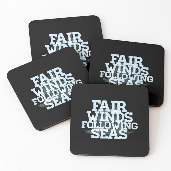Item preview, Fair Winds Following Seas Sailboat Graphic designed and sold by hogonmdgraben.