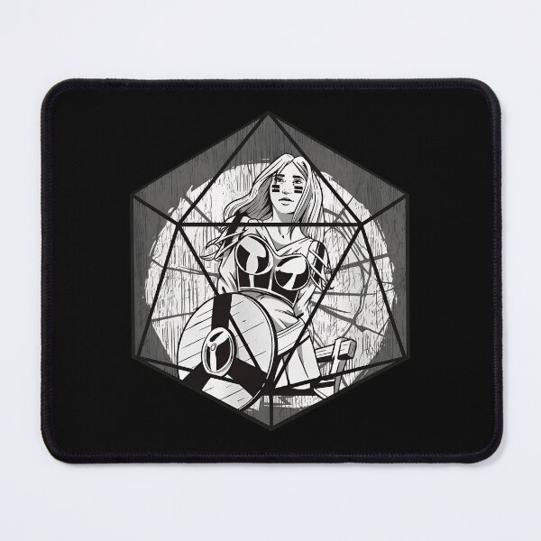 Item preview, Fantasy Warrior D20 Geometric Design designed and sold by hudmondvnilan.