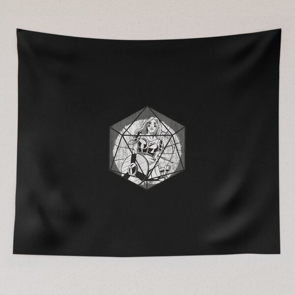 Item preview, Fantasy Warrior D20 Geometric Design designed and sold by hudmondvnilan.
