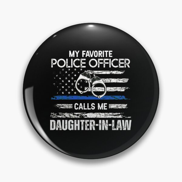 Item preview, Favorite Police Officer Daughter-In-Law Flag designed and sold by hogonmdgraben.