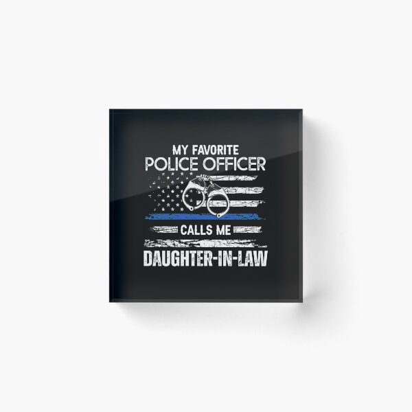 Item preview, Favorite Police Officer Daughter-In-Law Flag designed and sold by hogonmdgraben.