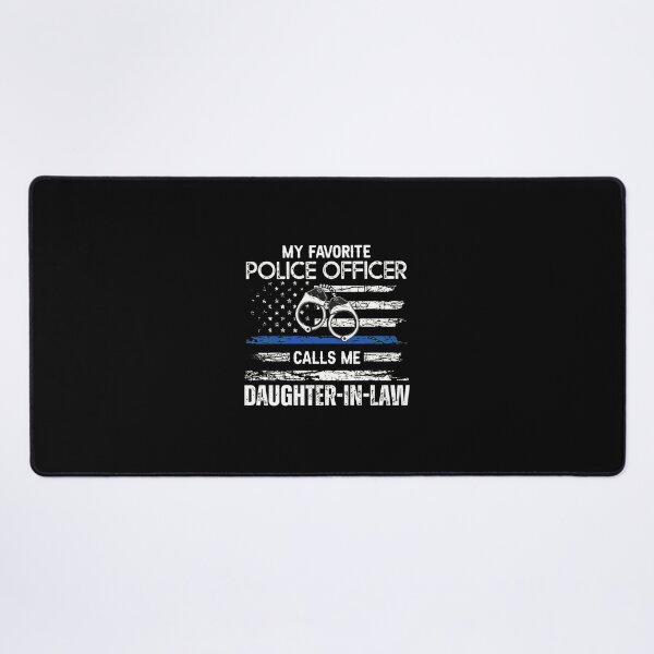 Item preview, Favorite Police Officer Daughter-In-Law Flag designed and sold by hogonmdgraben.