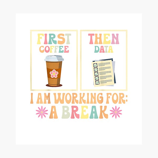 Item preview, Funny SPED Teacher Special Education First Coffee Then Data T-Shirt designed and sold by shop-insider.
