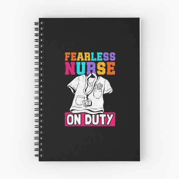 Item preview, Fearless Nurse On Duty Retro Graphic designed and sold by zeunerdzmowrisl.