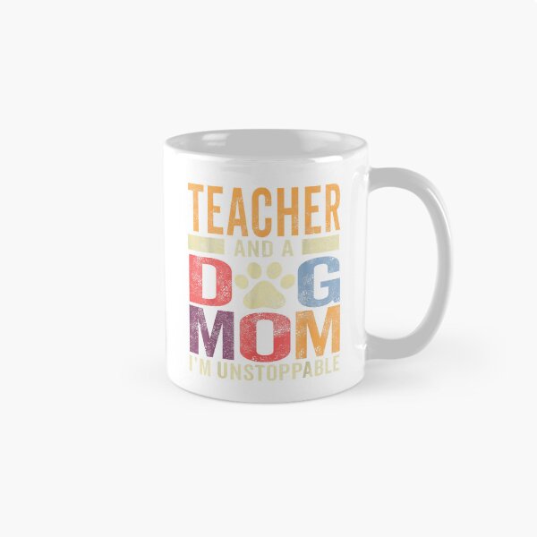 Item preview, Funny Teacher Dog Mom Shirt Teacher And A Dog Mom Pet Lover T-Shirt designed and sold by VendaVirtualVip.