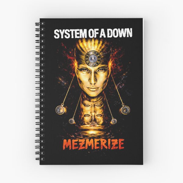 Item preview, System of a Down Mezmerize Halftone Rock Album Art designed and sold by henrycooper28.