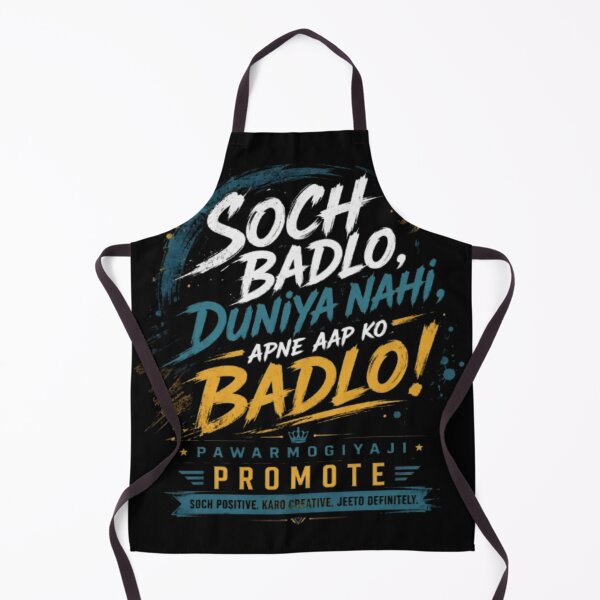 Item preview, Soch Badlo Motivational Typography Art By Pawarmogiyaji designed and sold by Pawar1999.