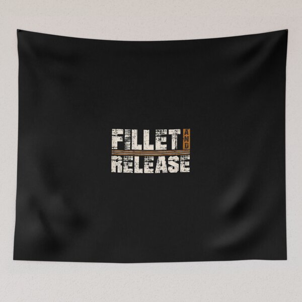 Item preview, Fillet and Release Vintage Fishing Humor designed and sold by hudmondvnilan.