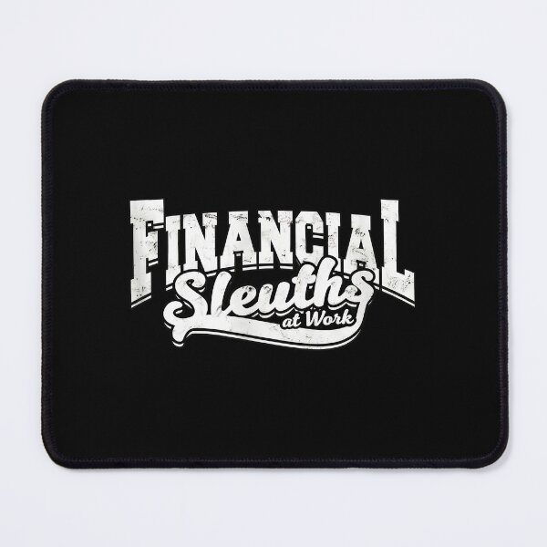 Item preview, Financial Sleuths at Work Vintage Distressed Text designed and sold by byrnexhakoni.