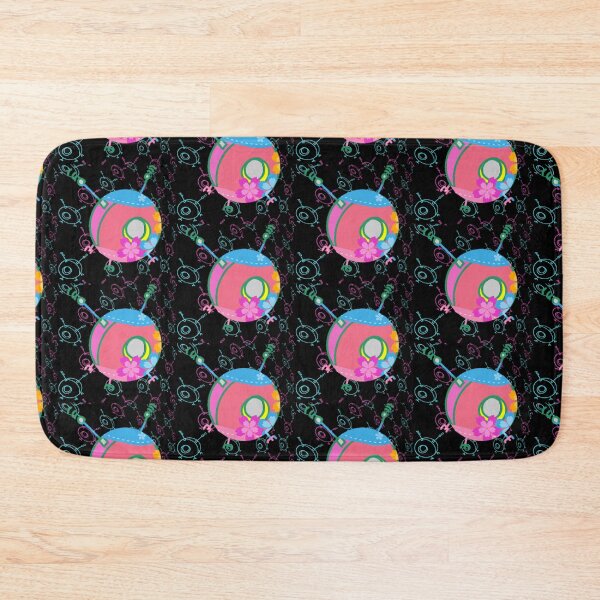 Item preview, Cute Robot Donut Flower Spaceship Character designed and sold by MigWhimsy.