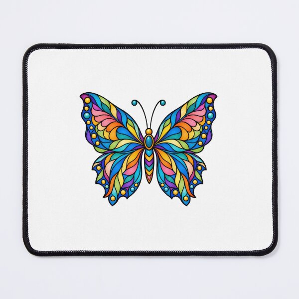 Item preview, Jewel-Toned Stained Glass Butterfly designed and sold by PeanutGalSean.