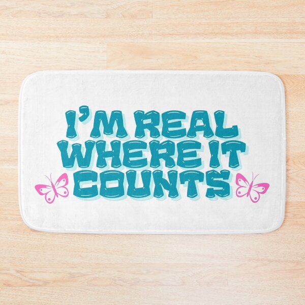 Item preview, "Real Where It Counts" Dolly Parton Quote designed and sold by AnimaliaStar.