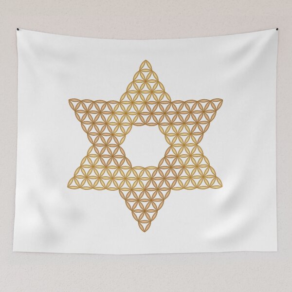 Item preview,  Sacred Star of Life – 04/3D, Gold designed and sold by iSacredGeometry.