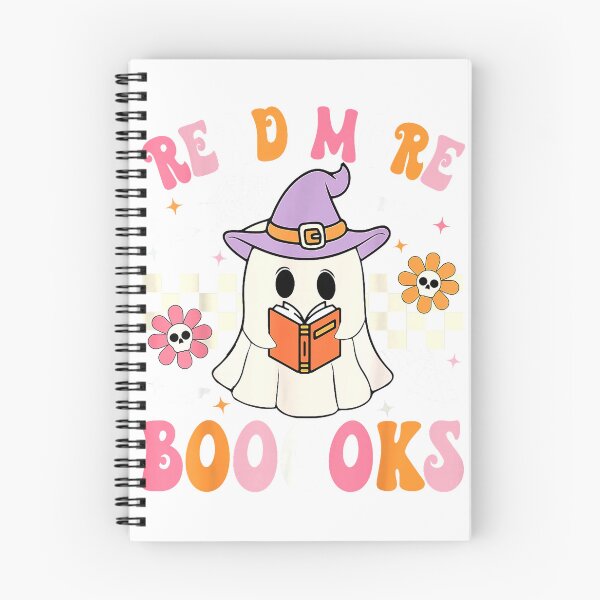 Item preview, Groovy Booooks Ghost Read More Books Funny Teacher Halloween T-Shirt designed and sold by i-m-p-e-x.