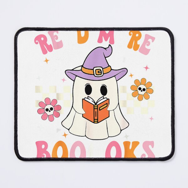 Item preview, Groovy Booooks Ghost Read More Books Funny Teacher Halloween T-Shirt designed and sold by i-m-p-e-x.