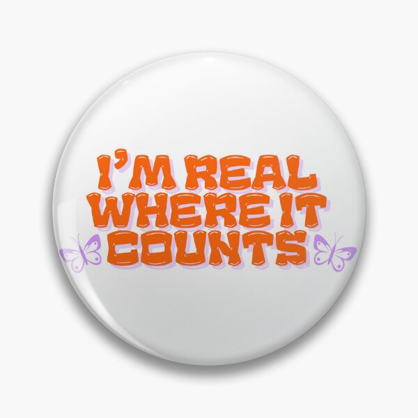 Item preview, "Real Where It Counts" Dolly Parton Quote designed and sold by AnimaliaStar.