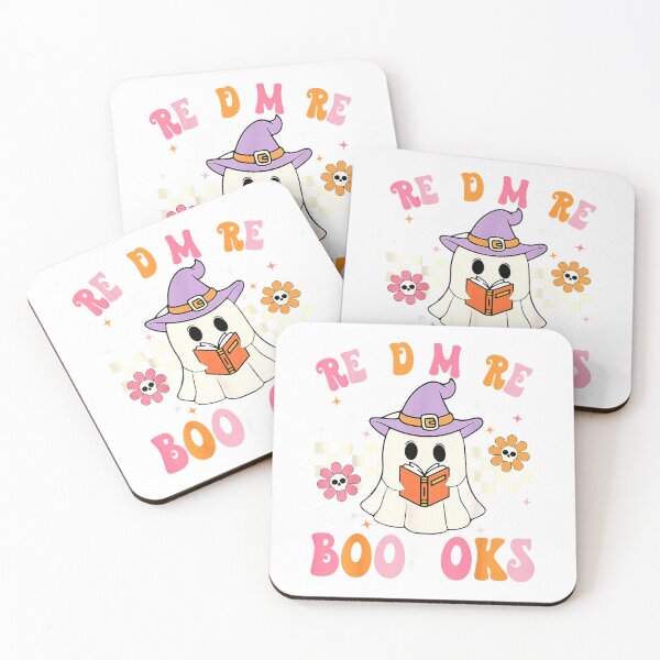 Item preview, Groovy Booooks Ghost Read More Books Funny Teacher Halloween T-Shirt designed and sold by i-m-p-e-x.