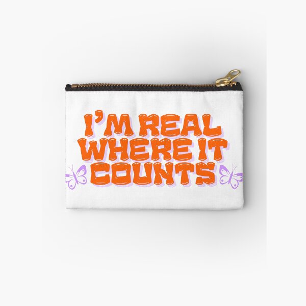 Item preview, "Real Where It Counts" Dolly Parton Quote designed and sold by AnimaliaStar.