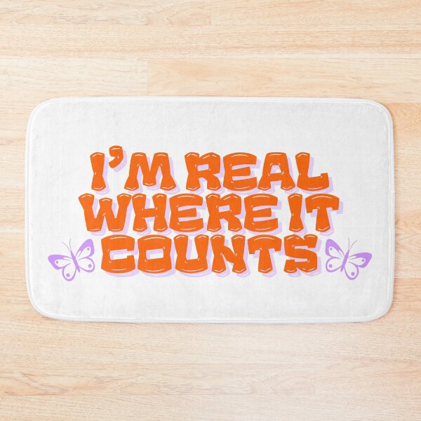 Item preview, "Real Where It Counts" Dolly Parton Quote designed and sold by AnimaliaStar.