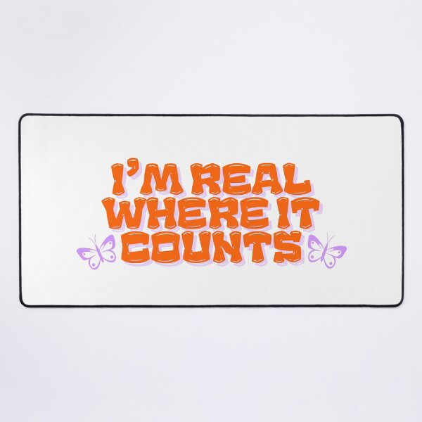 Item preview, "Real Where It Counts" Dolly Parton Quote designed and sold by AnimaliaStar.