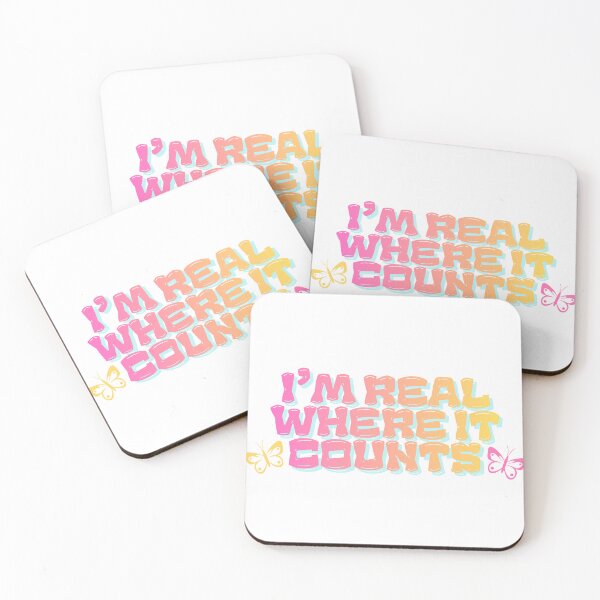 Item preview, "Real Where It Counts" Dolly Parton Quote designed and sold by AnimaliaStar.