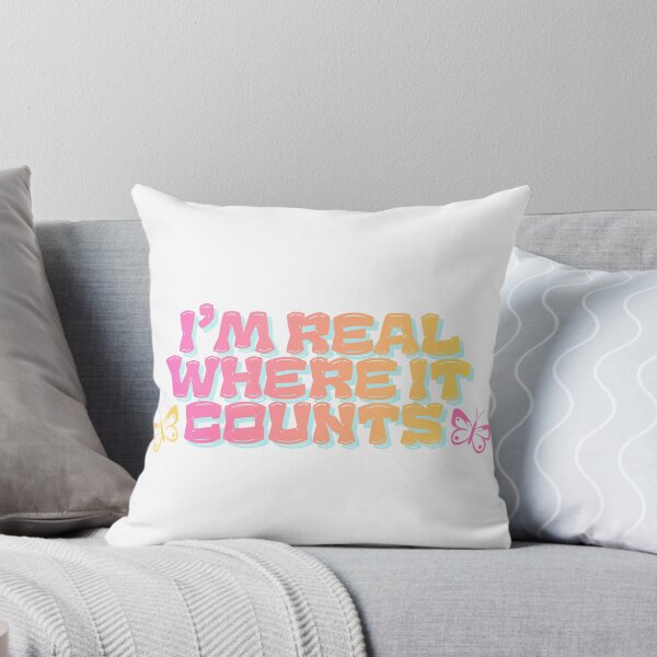 Item preview, "Real Where It Counts" Dolly Parton Quote designed and sold by AnimaliaStar.