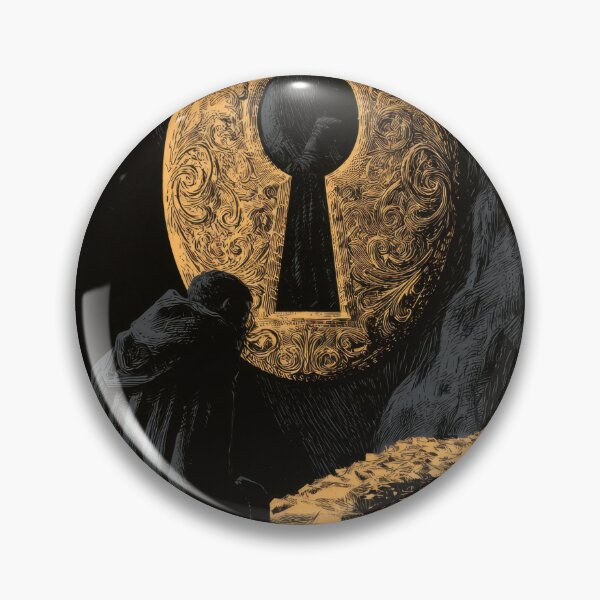 Item preview, Enigmatic Golden Keyhole Treasure Seeker designed and sold by POVAD.