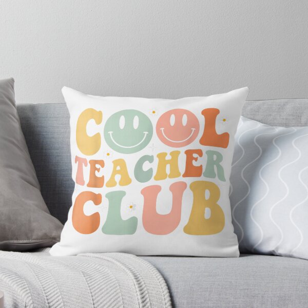 Item preview, Groovy Retro Cool Teacher Club Shirt Funny Smile Happy Face T-Shirt designed and sold by saja0771.