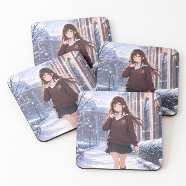 Item preview, Kyouko Hori Horimiya Snowy School Walk designed and sold by SolenneAzur.