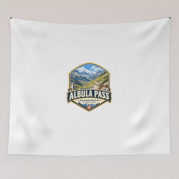 Item preview, Albula Pass Graubünden Switzerland Mountain Pass Traveler designed and sold by Star3NowForMe.