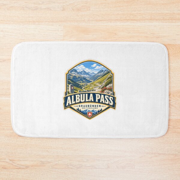 Item preview, Albula Pass Graubünden Switzerland Mountain Pass Traveler designed and sold by Star3NowForMe.