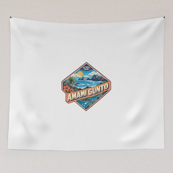 Item preview, Amami Gunto National Park Amami Islands Japan Est. 2017 Travel Souvenir designed and sold by Simsimah26Parks.