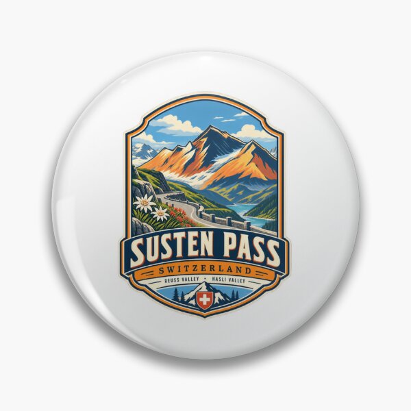 Item preview, Susten Pass Switzerland Swiss Alps Mountain Travel designed and sold by Star3NowForMe.