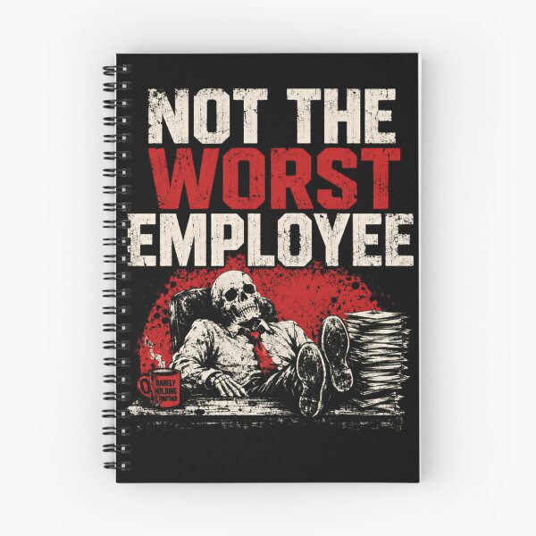 Item preview, Not The Worst Employee Office Work Humor Coworker designed and sold by RetroMini2026.