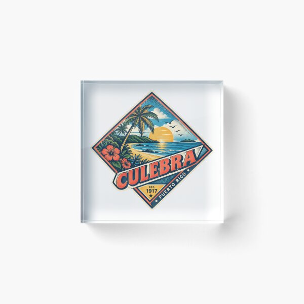 Item preview, Culebra Est. 1917 Puerto Rico Island Beach Travel Souvenir designed and sold by Simsimah26Parks.