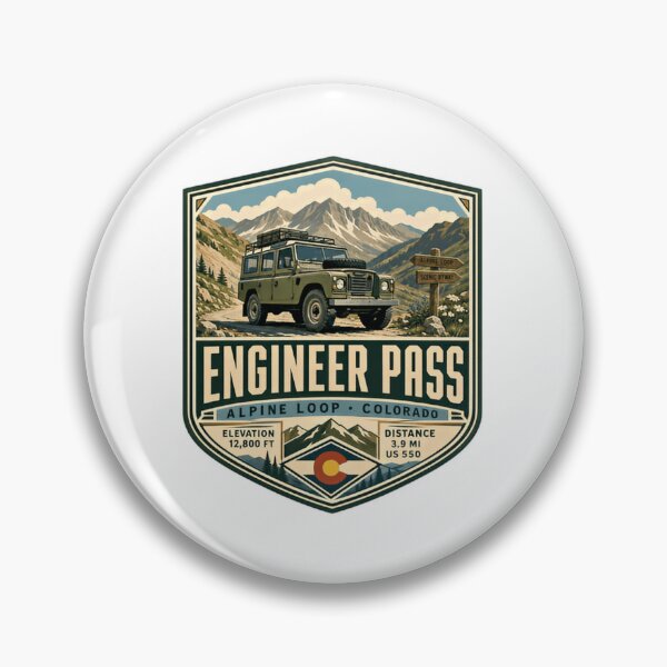 Item preview, Engineer Pass Alpine Loop Colorado 4x4 Off Road Mountain Adventure designed and sold by Star3NowForMe.