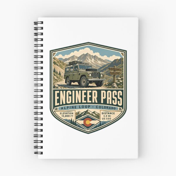 Item preview, Engineer Pass Alpine Loop Colorado 4x4 Off Road Mountain Adventure designed and sold by Star3NowForMe.