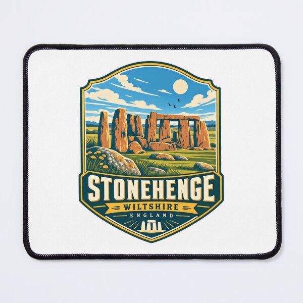 Item preview, Stonehenge Wiltshire England Travel History Souvenir designed and sold by Star3NowForMe.