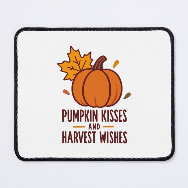 Item preview, Pumpkin kisses and Harvest wishes designed and sold by LuveraxArt.