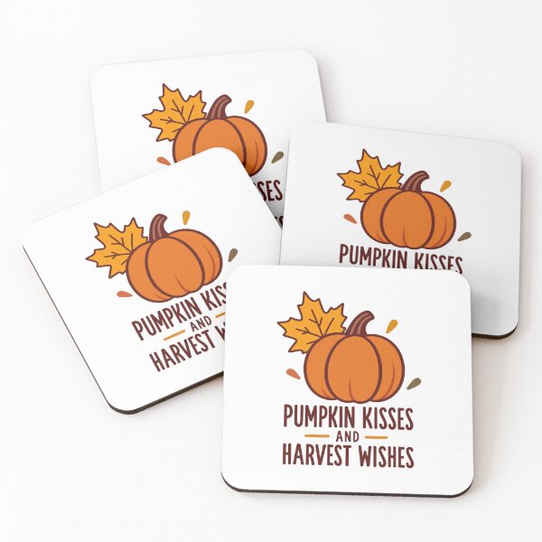 Item preview, Pumpkin kisses and Harvest wishes   designed and sold by LuveraxArt.