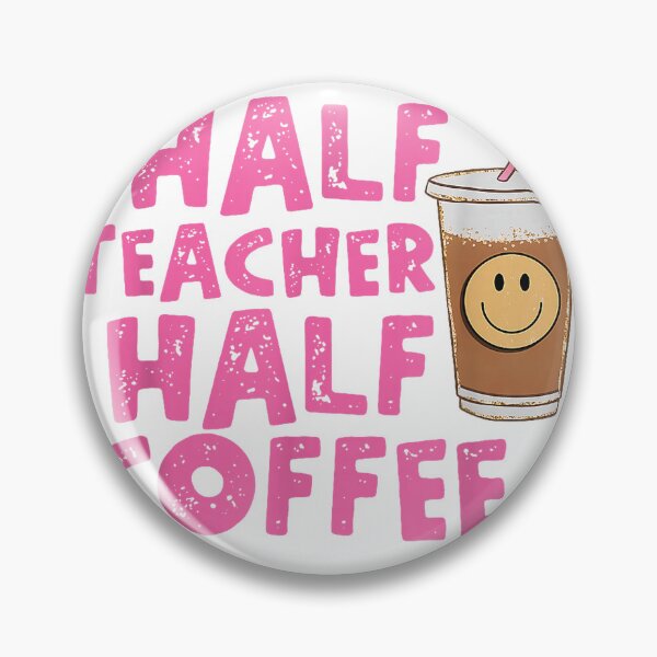 Item preview, Half Teacher Half Coffee Teach Repeat Shirt T-Shirt designed and sold by Atros.