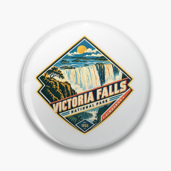 Item preview, Victoria Falls National Park Zimbabwe Est. 1955 Africa Travel Destination designed and sold by Simsimah26Parks.