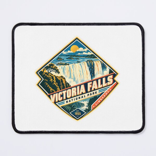 Item preview, Victoria Falls National Park Zimbabwe Est. 1955 Africa Travel Destination designed and sold by Simsimah26Parks.