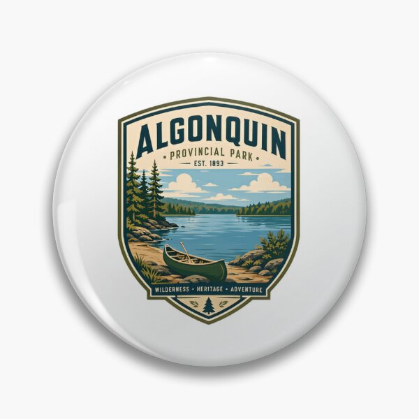 Item preview, Algonquin Provincial Park Est. 1893 Wilderness Heritage Adventure Canada Ontario Outdoors Explorer designed and sold by Star3NowForMe.