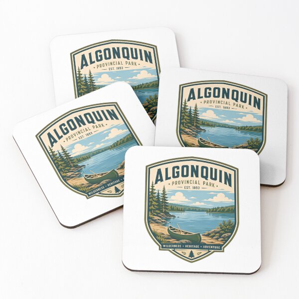 Item preview, Algonquin Provincial Park Est. 1893 Wilderness Heritage Adventure Canada Ontario Outdoors Explorer designed and sold by Star3NowForMe.
