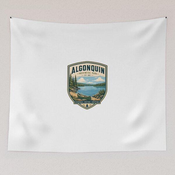 Item preview, Algonquin Provincial Park Est. 1893 Wilderness Heritage Adventure Canada Ontario Outdoors Explorer designed and sold by Star3NowForMe.