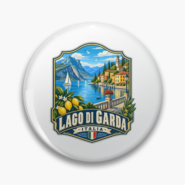 Item preview, Lago Di Garda Italia Travel Lake Vacation Tourist designed and sold by Star3NowForMe.